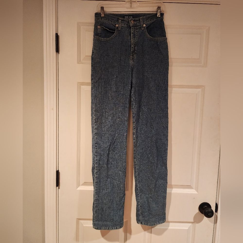 French Dressing vintage high rise Straight Leg jeans with stretch Size 6